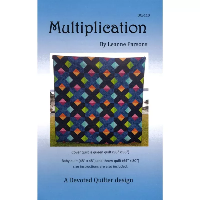 multiplication-quilting-pattern-devoted-quilter Multiplication - Quilting Pattern - Devoted Quilter