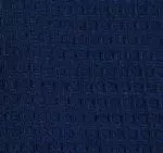 Navy Waffle Weave Towel