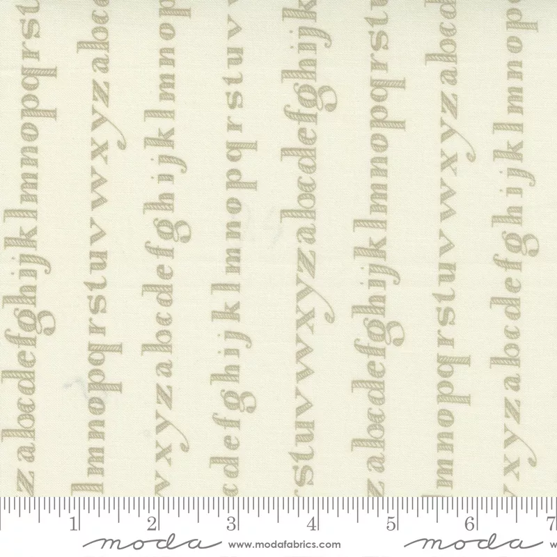 Newport Letters Ivory Tan