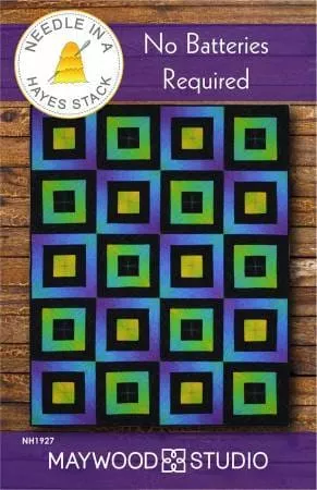 no-batteries-required-quilt-pattern-by-needle-in-haystack No Batteries Required Quilt Pattern - by Needle in a Haystack