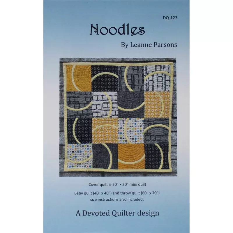 noodles-quilting-pattern-devoted-quilter Noodles - Quilting Pattern - Devoted Quilter