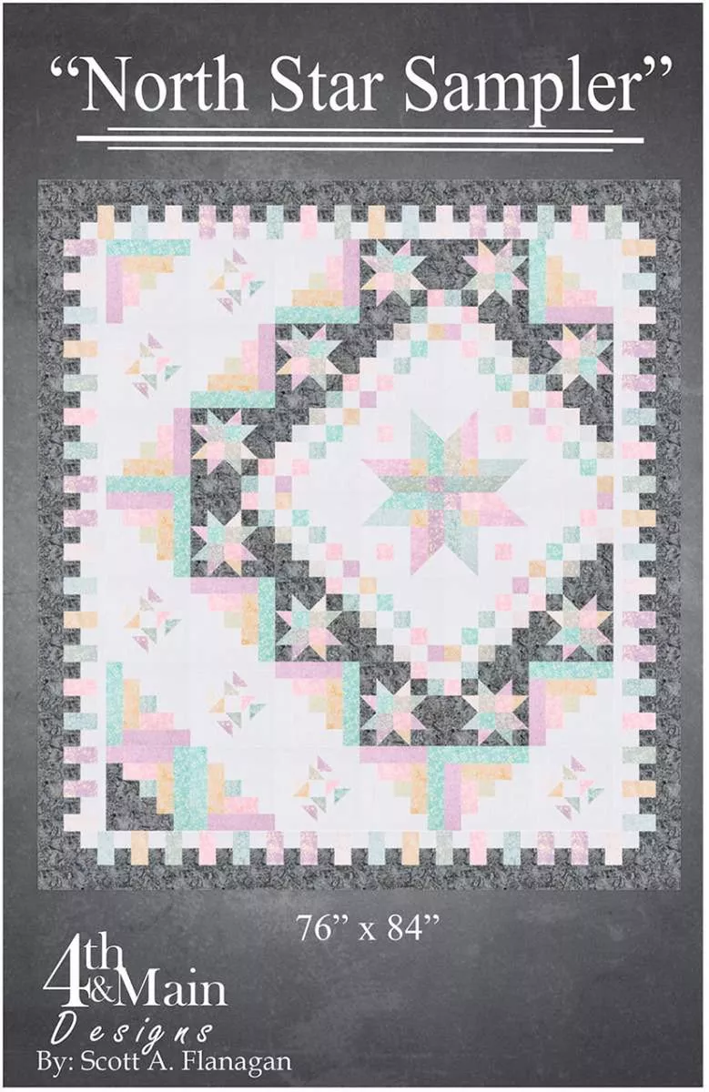 North Star Sampler Quilt Pattern
