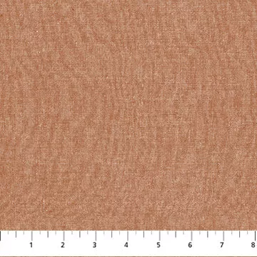 Northcott Chambray Fabric - Yarn Dyed Rust