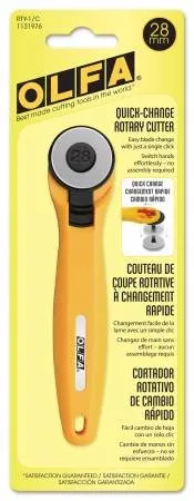 Olfa Quick Change Rotary Cutter 28mm