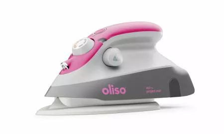 Oliso Mini Iron With Trivet Raspberry - M3PRO-RAS