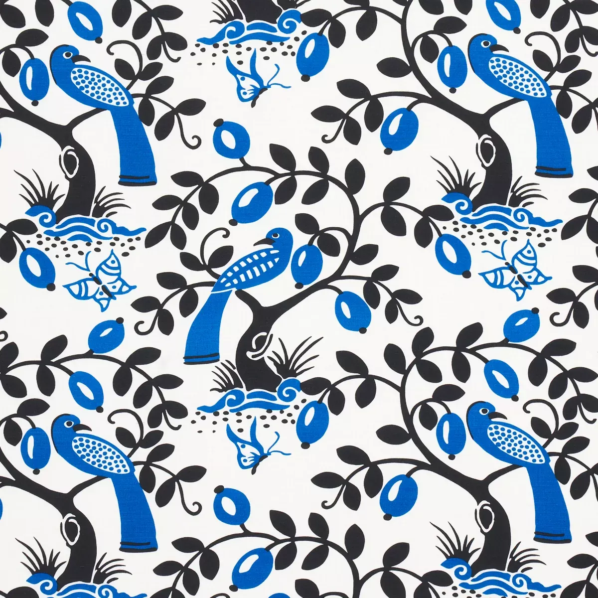 OLIVE TREE BLACK & BLUE