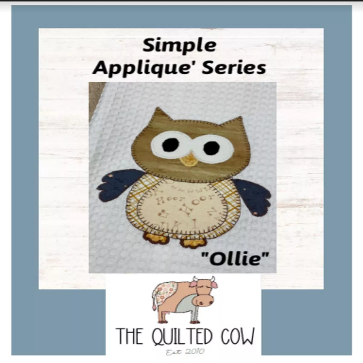 ollie-owl-pattern “Ollie” the Owl Pattern