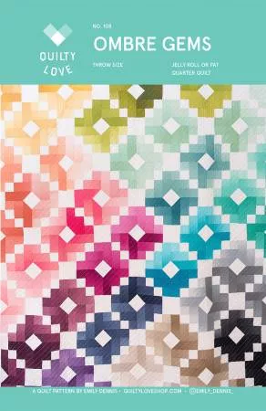ombre-gems-quilt-pattern Ombre Gems Quilt Pattern