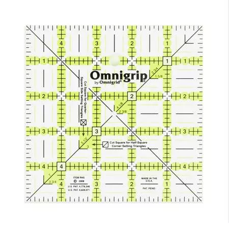 omnigrip-ruler-5in-squareomnigrid-rn5 Omnigrip Ruler 5in SquareOmnigrid RN5