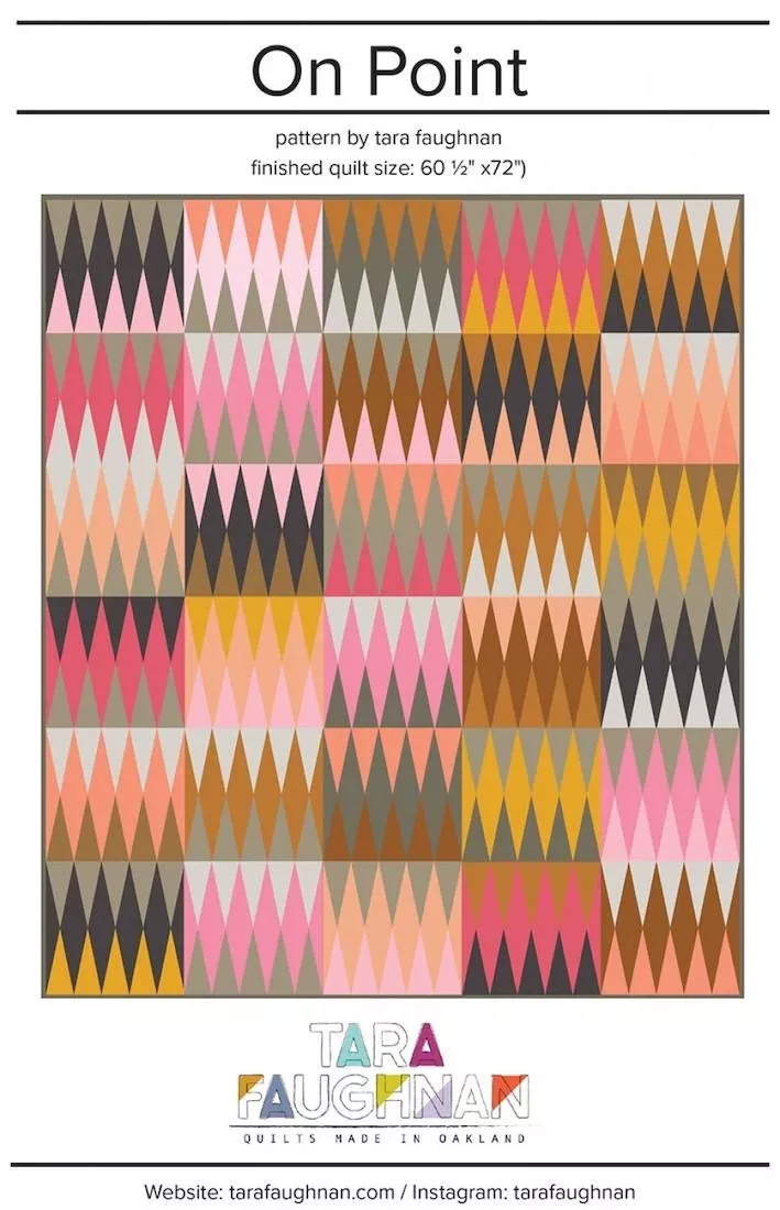 on-point-quilt-pattern-by-tara-faughnan On Point Quilt Pattern by Tara Faughnan