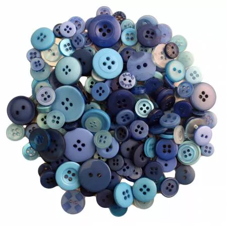 Open Seas Buttons in Mason Jar