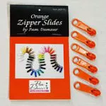 Orange Zipper Slides