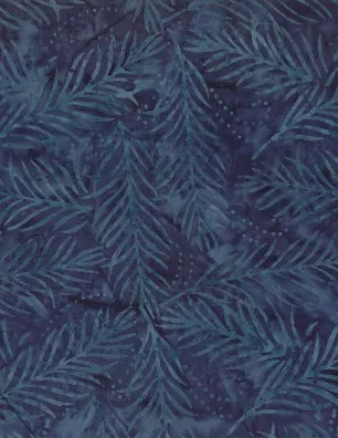 palm leaves batik
