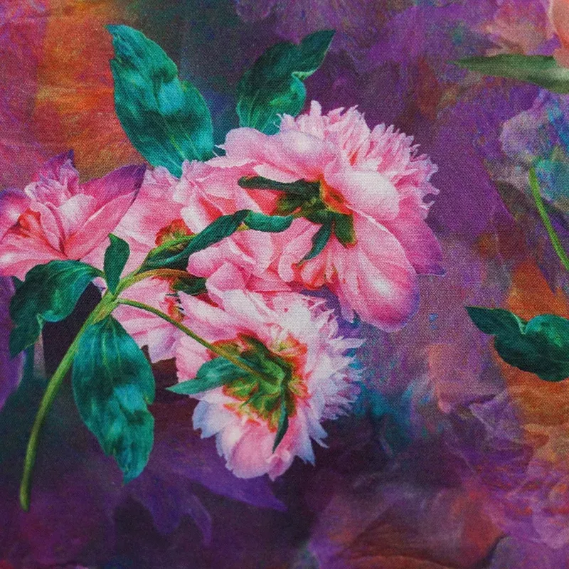 Peony Romance - 44/45" - 100% Cotton