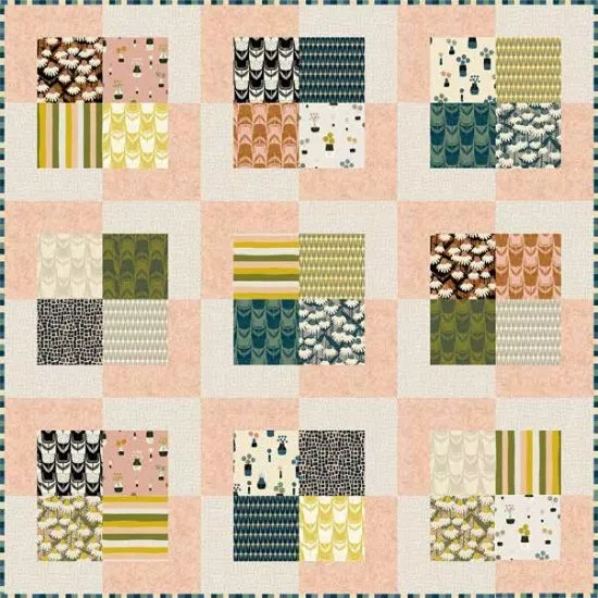 Perennial Square by Square Quilt Kit