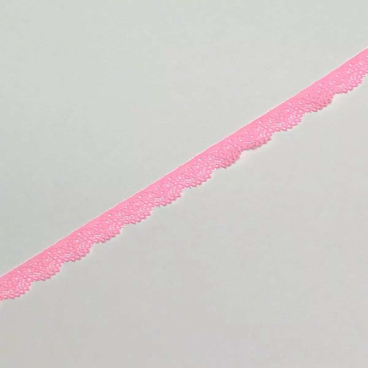 Pink 5/8″ Wide Stretch Lace