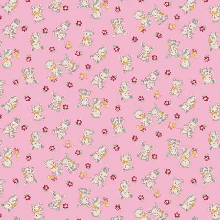 Pink Bunnies & Bears