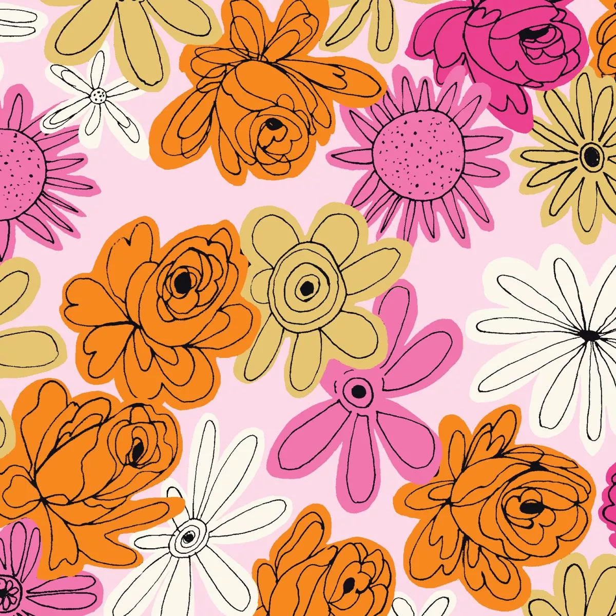 pink-floral-explosion-rayon-summer-sun-cloud9 Pink Floral Explosion Rayon | Summer Sun | Cloud9