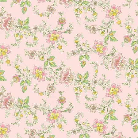Pink Floral Vine