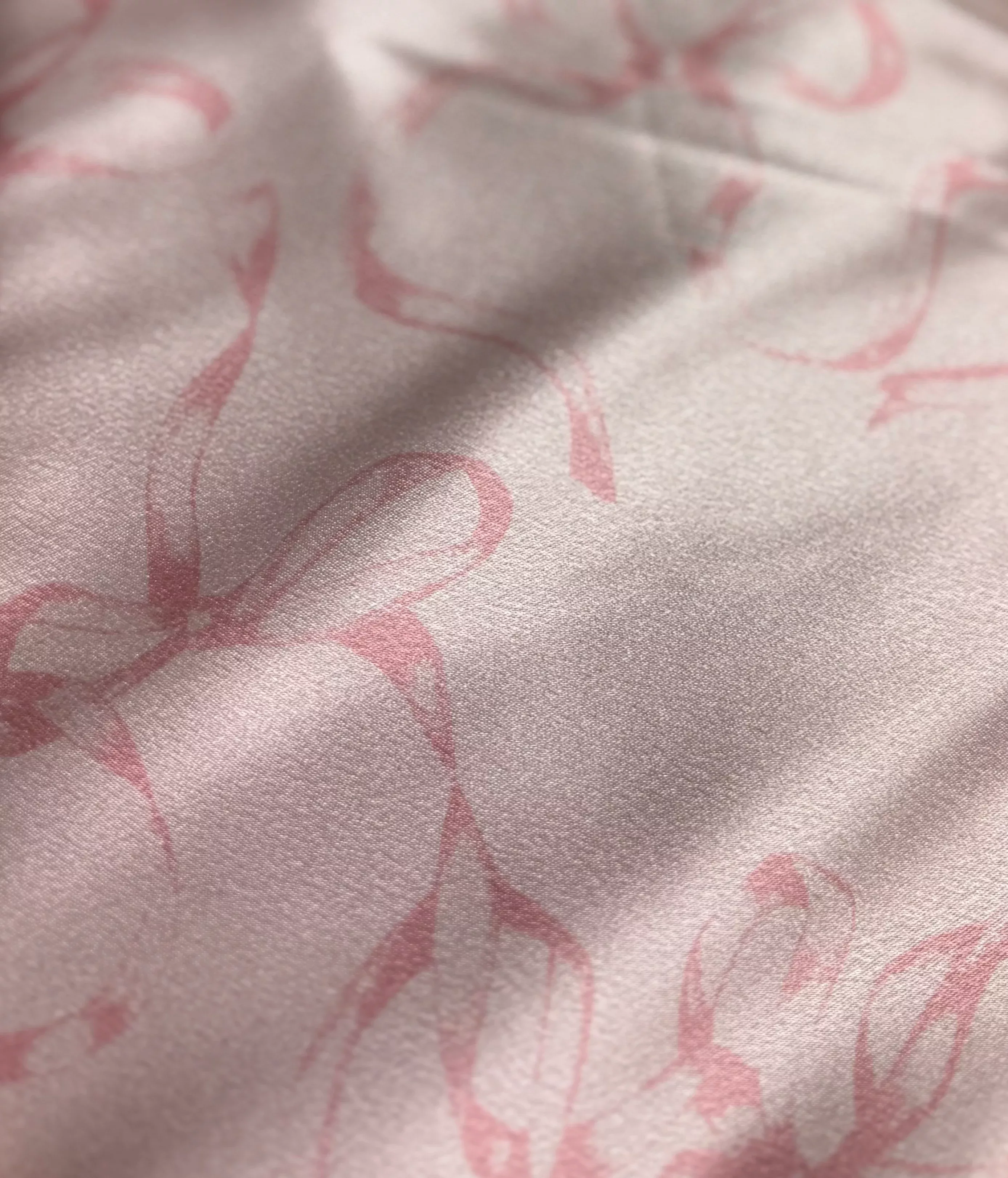 Pink Tonal Bows | Charmeuse