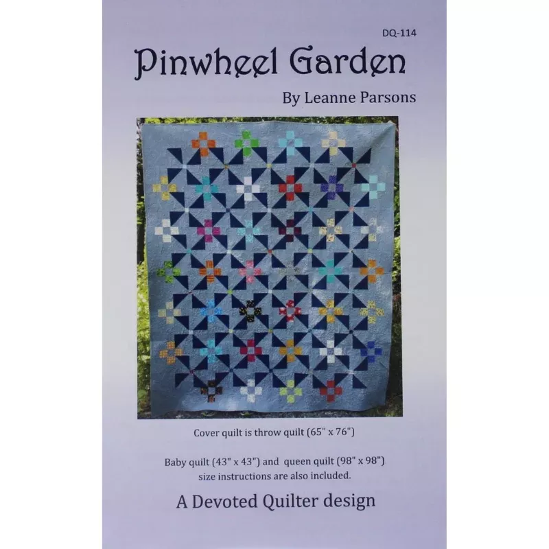 pinwheel-garden-quilting-pattern-devoted-quilter Pinwheel Garden - Quilting Pattern - Devoted Quilter