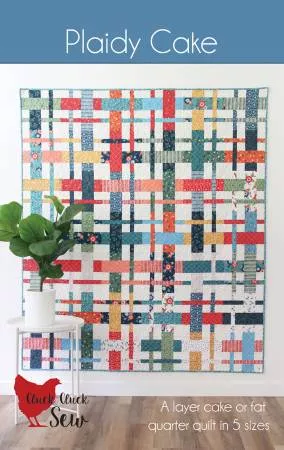 Plaidy Cake Quilt Pattern