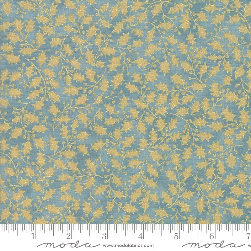 Poinsettias Metallic 25cm MM33517-17- Moda