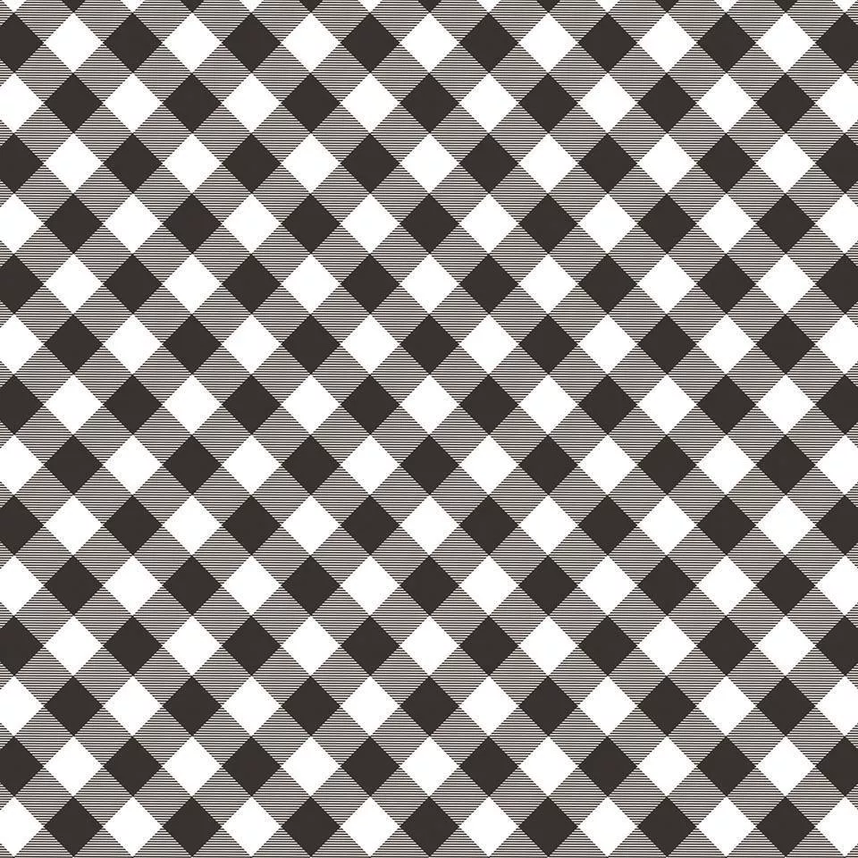 Poppie Cotton Prairie Sisters Grey Gingham