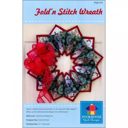 PQD210 Fold'n Stitch Wreath