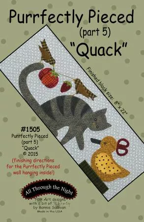 Purrfectly Pieced Cat 5