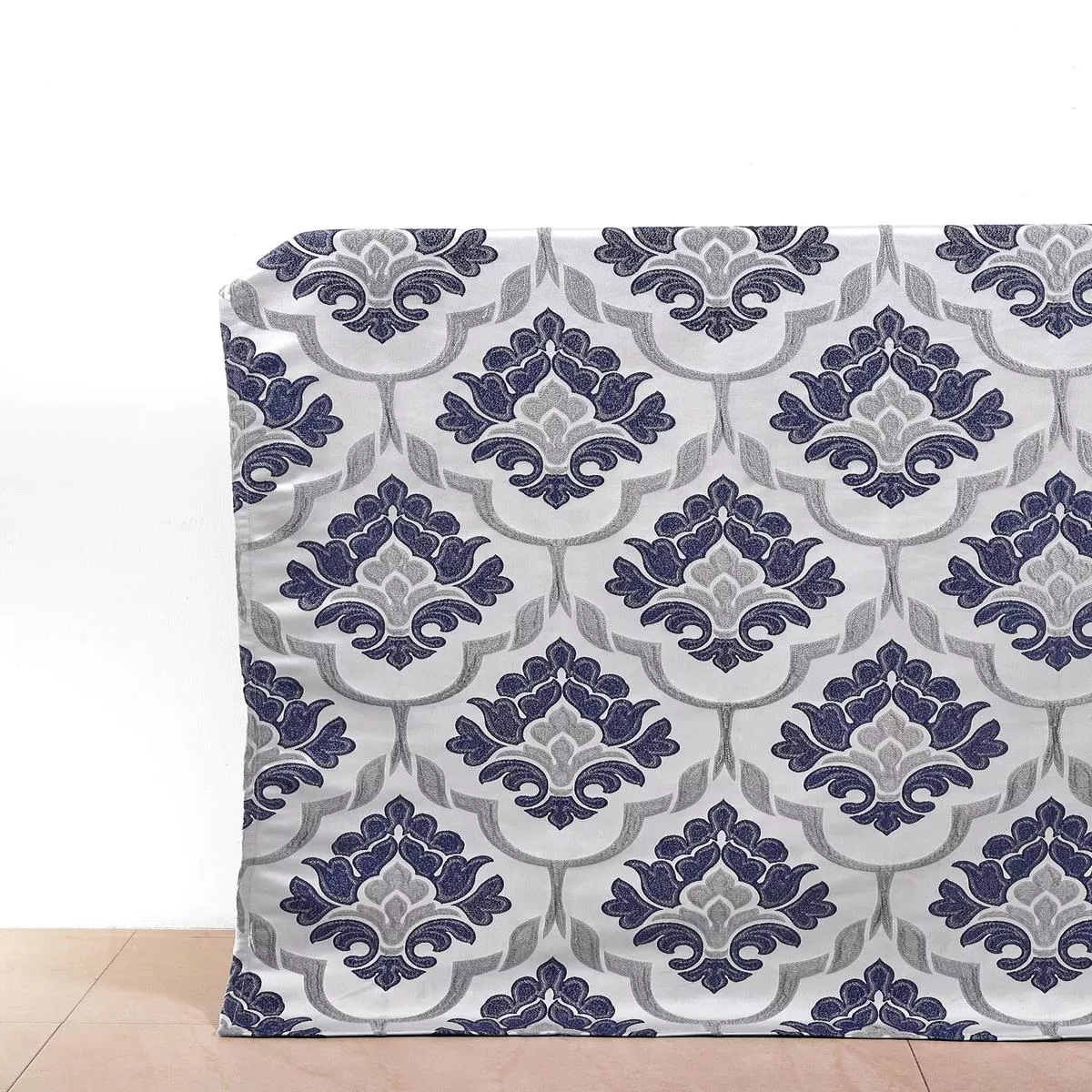 quiet-dawn-fabric-by-yard-navy-blue-grey ‘Quiet Dawn’ Fabric by the Yard (Navy Blue/ Grey)