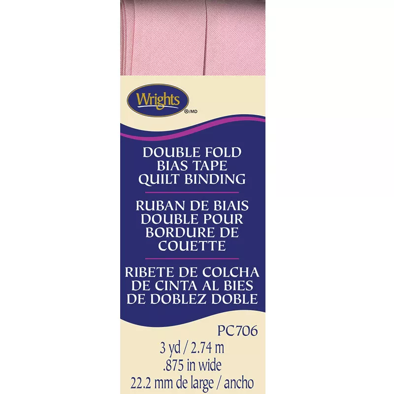 Quilt Binding Light Pink