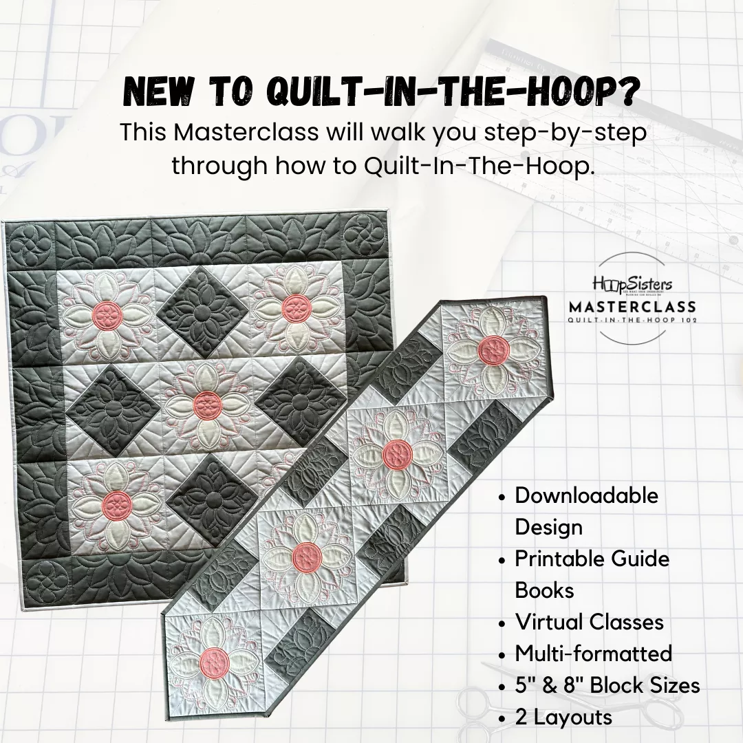 Quilt-In-The-Hoop Masterclass
