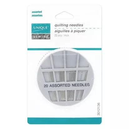 quilting-needles-sizes-6-9-20pcs-unique-brand Quilting needles - sizes 6/9 - 20pcs - Unique Brand