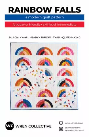 rainbow-falls-quilt-pattern Rainbow Falls Quilt Pattern