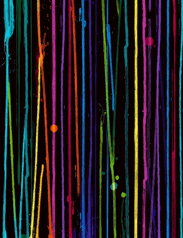 Rainbow Paint Drips