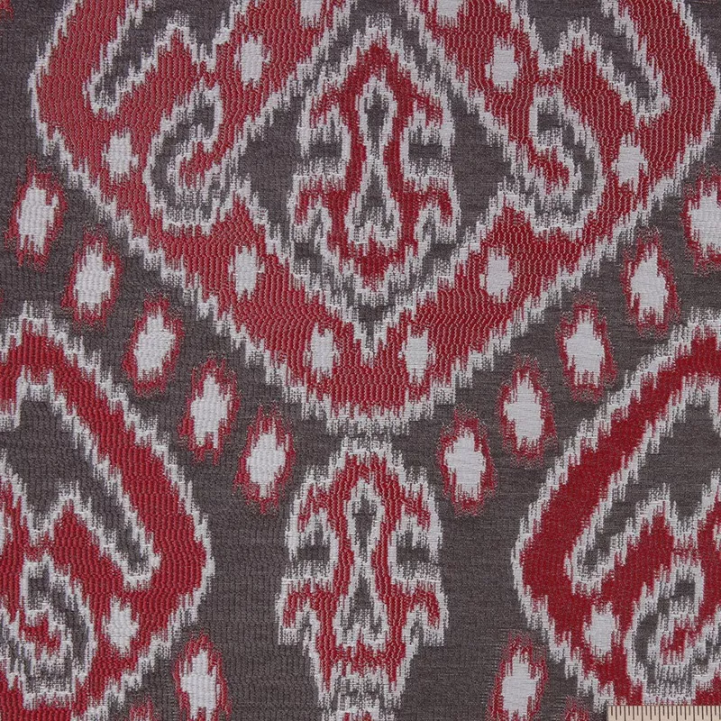 red-damask-polyester-woven Red Damask Polyester Woven