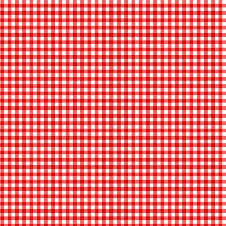 Red Gingham Check