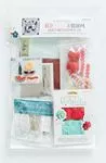 Red White and Bloom - Embellishment Kit