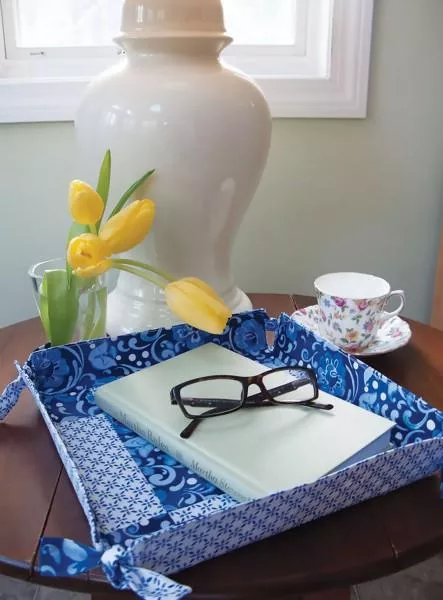 Reversible Fabric Tray Pattern