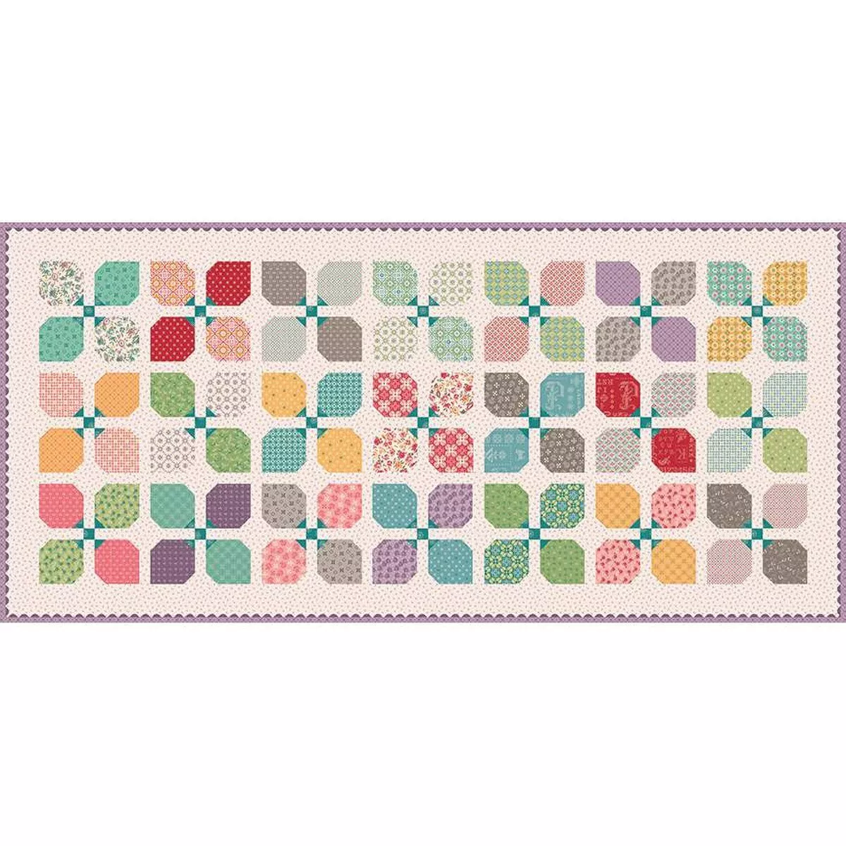 riley-blake-piece-plenty-pretty-petals-runner-kit Riley Blake_Piece & Plenty Pretty Petals Runner Kit