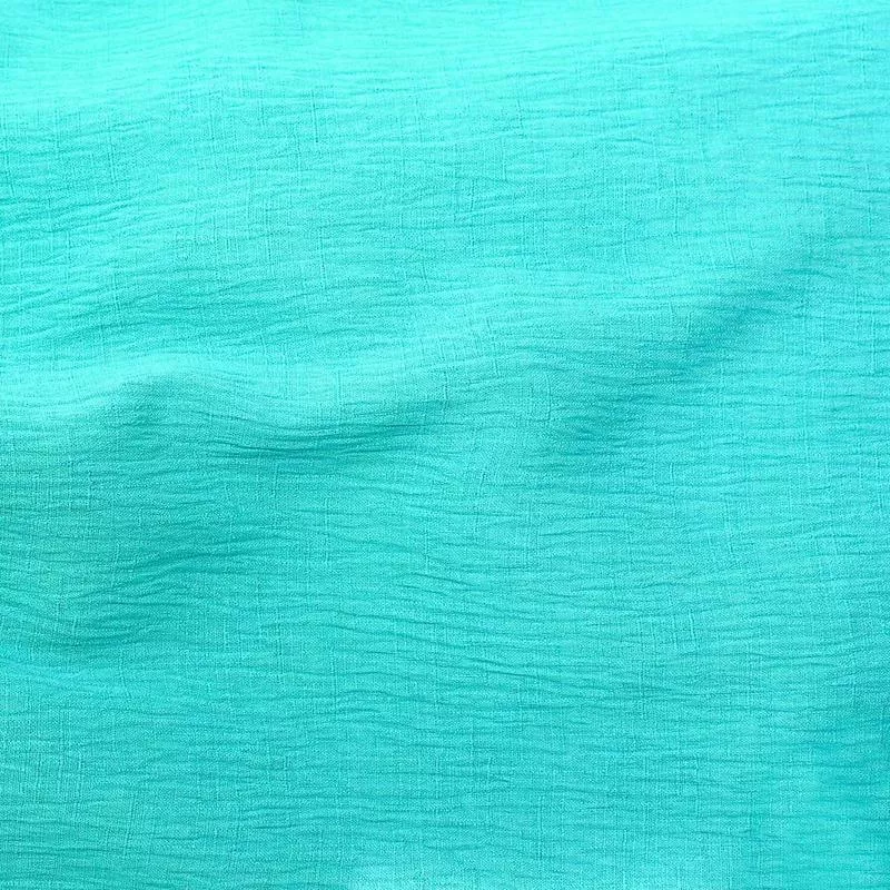 rio-slub-crinkle-turquoise Rio Slub Crinkle Turquoise