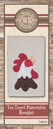 Rooster Tea Towel PatternletThe Wooden Bear