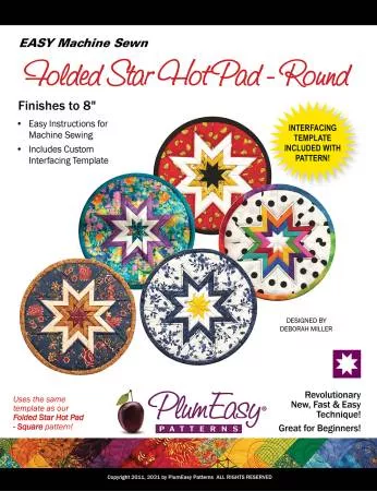Rounded Folded Star Hot Pad