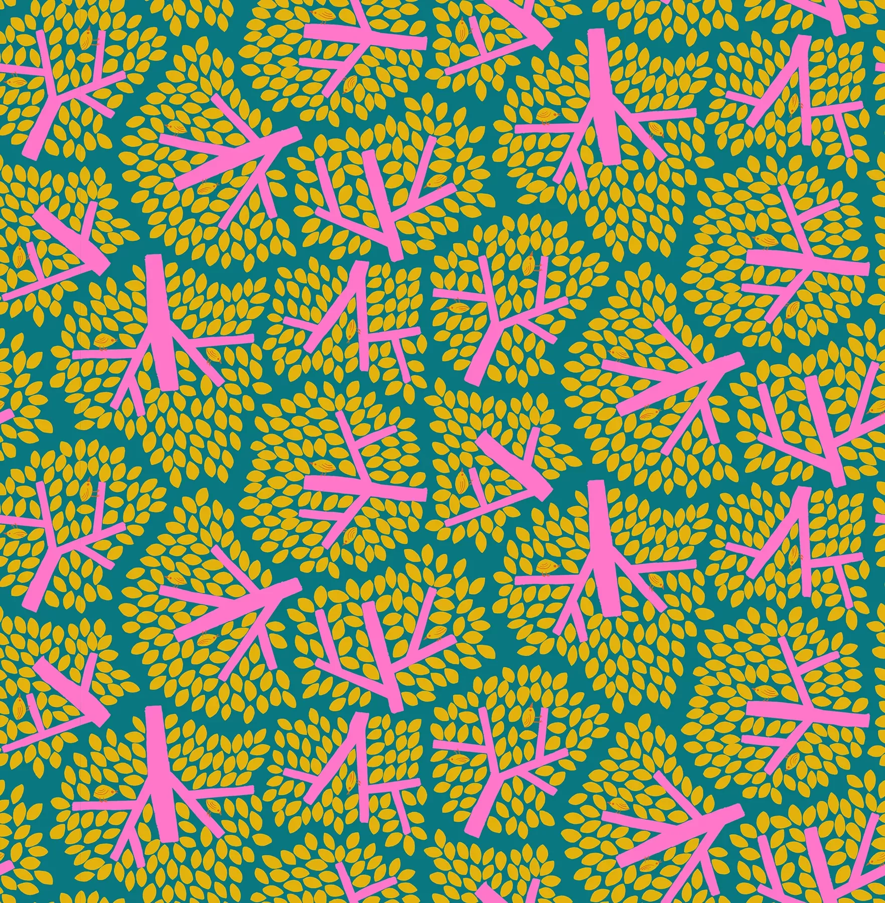 ruby-star-bird-is-word-fabric-rs3078013 Ruby Star Bird is the Word Fabric RS3078013