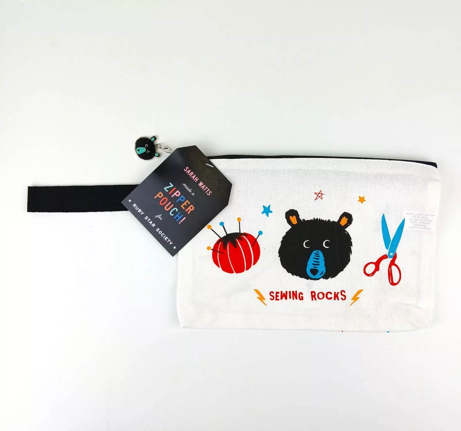 Ruby Star Sewing Rock Pouch