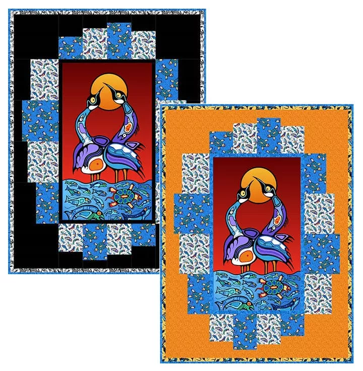 sacred-earth-panel-quilt-pattern-morning-glory-designs Sacred Earth Panel Quilt Pattern - Morning Glory Designs
