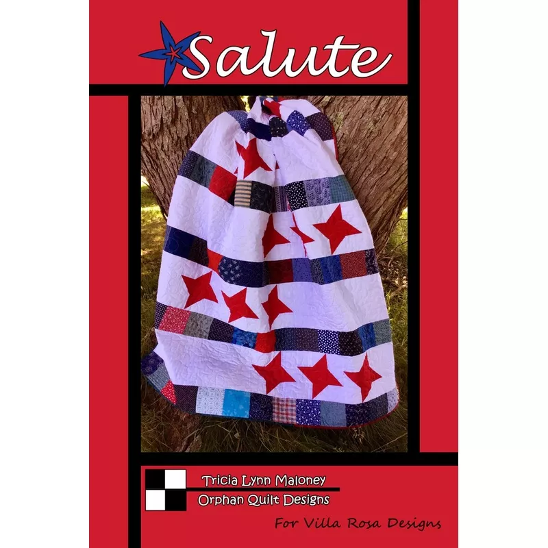 salute-quilt-pattern-by-villa-rosa-designs Salute Quilt Pattern by Villa Rosa Designs
