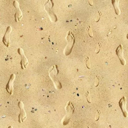 Sand Footprints by Elizabeth's Studio 418E-SAND