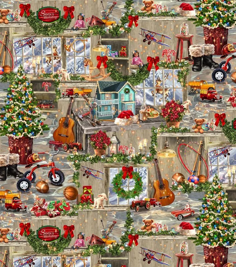 Santa Workshop CD3644-Multi